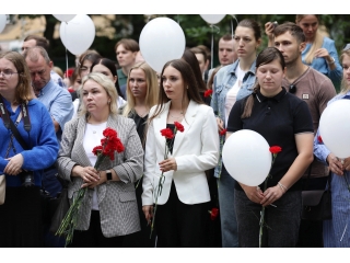 Члены ВРО АЮР приняли участие участие в областной акции, посвященной Дню солидарности в борьбе с терроризмом